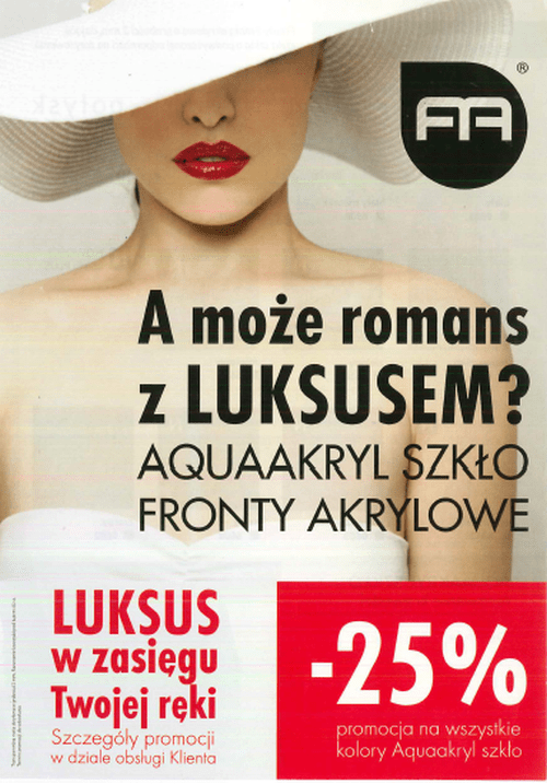 Aquaakryl - promocja